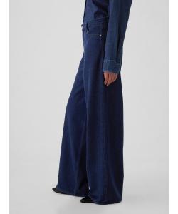 (W) Джинсы средней посадки, ультрамягкий, свободного кроя.