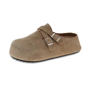 Женские сандалии с закрытым носком, устойчивые к истиранию AFJI, Gray