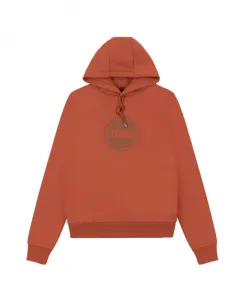 Коричневая толстовка с капюшоном и 3D-логотипом. Colmar, коричневый