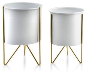 Цветочный горшок Mondex mit Füßen Swen 2 шт, золотой