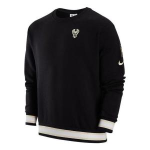 Толстовка Nike MIL courtside sweatshirt 'Black', черный