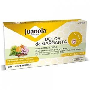 Таблетки для рассасывания «Прополис Форте» с мягким вкусом, 20 шт., Juanola
