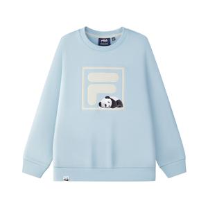 Фабрика Панда, худи Collaboration для детей FILA KIDS, синий