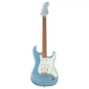 Электрогитара Fender Limited Edition Classic Vibe '60s Stratocaster HSS с 6 струнами для правшей, корпус из тополя, гриф из клена и накладка грифа из индийского лавра (металлик ледяной синий)