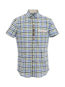 Рубашка 421006-3268 зеленого цвета OS-Trachten