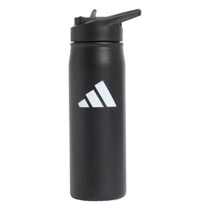 Adidas Performance Бутылка для воды 'Metal Bottle Straw 0.6' в черном цвете