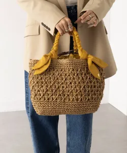 сумка-шоппер с узором «капка/сбрасываемая лента»