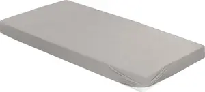 Простыня на резинке GmbH & Co. KG Cuddly Jersey Vesuv 0012, серебристый цвет, размер 150x200 см Irisette