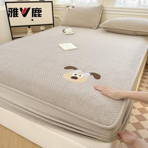 Yalu Простыня на резинке 120х200 см, стеганая, утепленная, цвет Light Camel