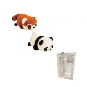 Очаровательная панда трансформер Reversible Panda Fun Doll плюшевая кукла высота 25см/35см G.DUCKKIDS