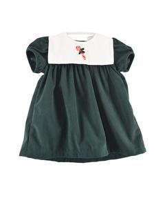 Платье-нагрудник Carriage Boutique Carriage Boutique, зеленый