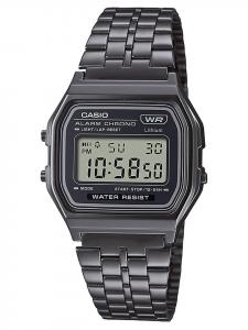 Casio Винтажные цифровые часы, антрацит