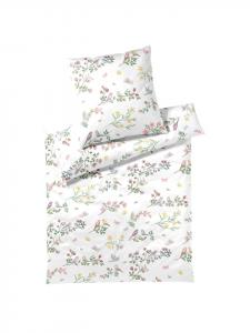 Постельное белье Songbird белого цвета Elegante, 135 x 200 + 80 x 80 см