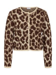 Вязаный кардиган Noisy may NMSILLE, темно-коричневый