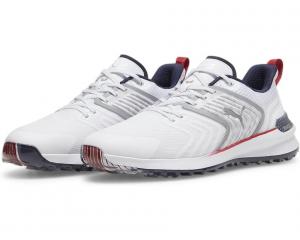 Кроссовки PUMA Golf Puma X Volition Ignite Innovate, цвет Puma White/Deep Navy/Strong Red
