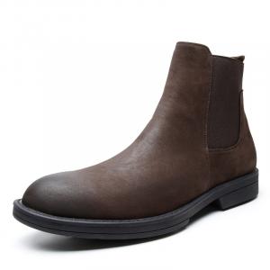 H2 Кожаные ботинки Chelsea мужские коричневые
