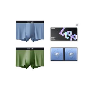 Подарочный набор мужских трусов боксеров 3 шт Lee, зеленый
