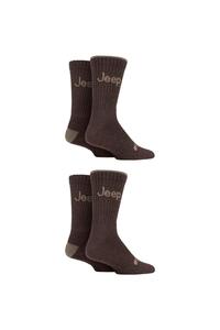 4 пары носков Performance Boot Jeep, коричневый