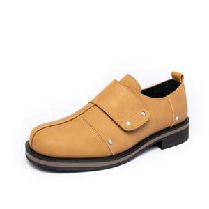 OFFER-AITR Мужские повседневные туфли AITR с потайной платформой - желтые, цвет Yellow (Hidden Wedge)