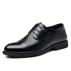 Повседневные кожаные туфли мужские с низким верхом Playboy, Hhgz-2280-1 Black