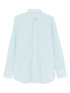 Рубашка в полоску Brioni, белый