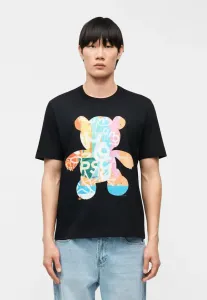 Футболка свободного кроя с принтом "плюшевый мишка" Ps Paul Smith, Black