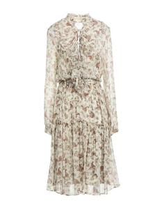 Платье миди Alessia Zamattio, кремовый
