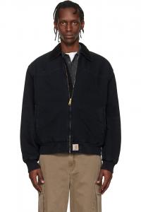 Carhartt Work In Progress Черная куртка Санта-Фе