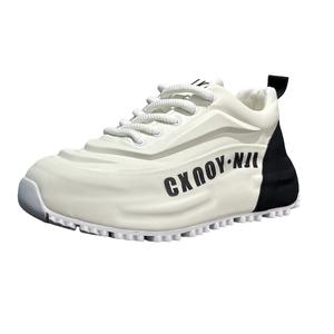 Banas Низкие повседневные кроссовки унисекс бело-черные, цвет White Black