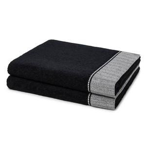 Brooklyn Набор полотенец Möve (2 шт), 80x1x150 см, черный