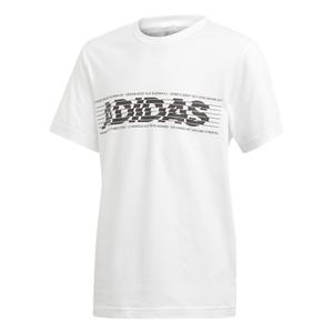 Детская футболка Adidas, белый