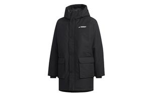 Пуховик мужской черный Adidas, черный