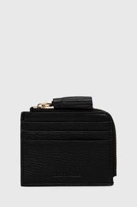 Кожаный кошелек Coccinelle, черный