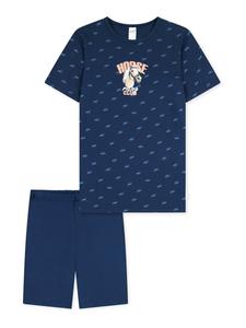 Пижама SCHIESSER Horse World, ночной синий