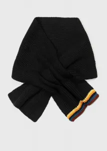 Вязаный шарф в полоску от художника