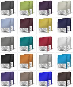 Комплект из 2 простыней, кровать с пружинным матрасом, водяная кровать, простыня из эластана, размер: 180–200 x 200–220 см, цвет: желтый One-Home