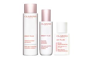 CLARINS Jiaoyunshi молочно-бежевый UV белый щит набор для ухода за кожей с защитой от солнца увлажняющий освежающий гидратирующий 200мл+75мл+30мл
