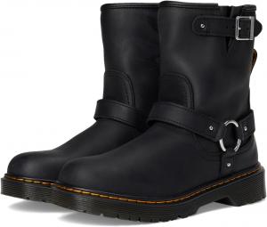 Ботинки Dr. Martens Kid's Collection  Genaya Rigger Boots, Black