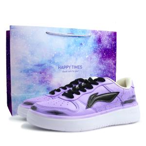 Li-Ning Li Ning Floating Boat синтетическая кожа ручная роспись граффити легкие и дышащие низкие кроссовки для скейтбординга Unisex