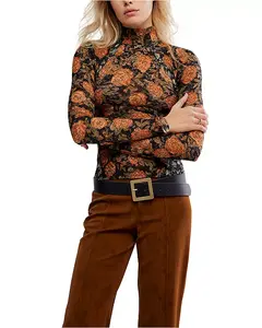 Кружевной топ Lyric Free People, черный