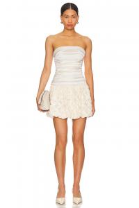 Мини-платье Ileisha от Majorelle, ivory