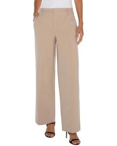 Брюки Liverpool Los Angeles Kelsey Wide Leg Trouser Ponte, цвет Biscuit Tan