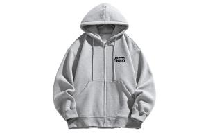 Jeanswest Толстовка унисекс Jean West, Темно-серый (утолщенный, на флисовой подкладке)