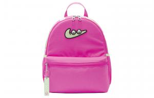 Мини-рюкзак из полиэстера для женщин Лазерный фуксия и Туманный зеленый Nike