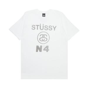 Футболка Stussy N°4 'White', белый