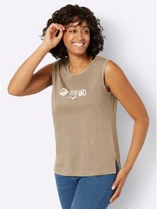 WITT WEIDEN Бежевая футболка