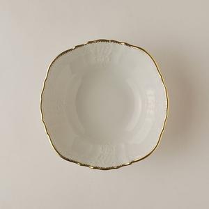 Антикварная открытая миска для овощей Anna Weatherley, 10 дюймов, белый