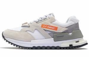 LiNing 001 Lifestyle Shoes Men Low-top Pearl White