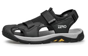 ZRO Мужские треккинговые туфли River серо-черные, цвет Black