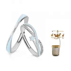 VIVIWELL Серебряное кольцо S925 унисекс